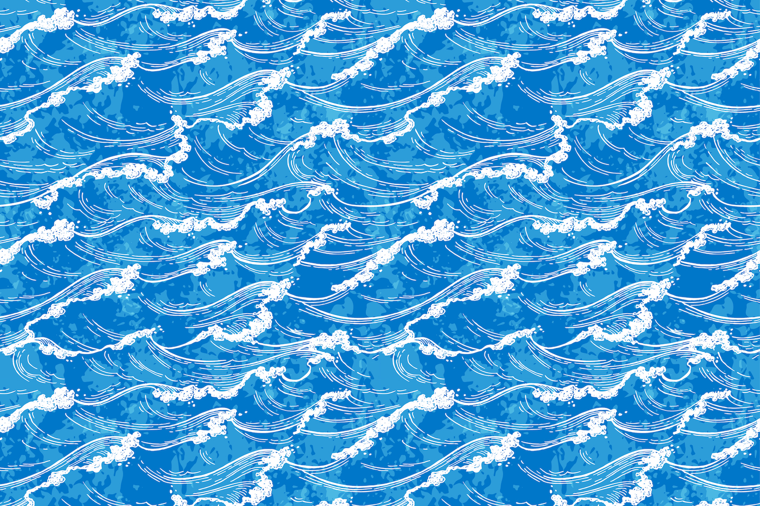 A close-up illustration of waves.