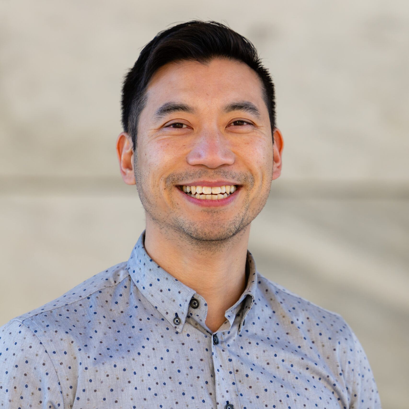 Michael Huang's headshot.